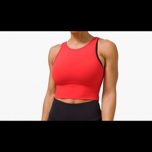 Lululemon Power Pivot Tank Top Pink Punch